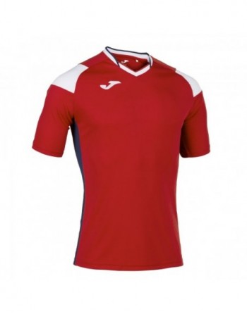 T-SHIRT CREW III RED-WHITE-NAVY S/S