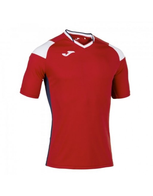 T-SHIRT CREW III RED-WHITE-NAVY S/S