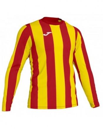 INTER T-SHIRT RED-YELLOW L/S