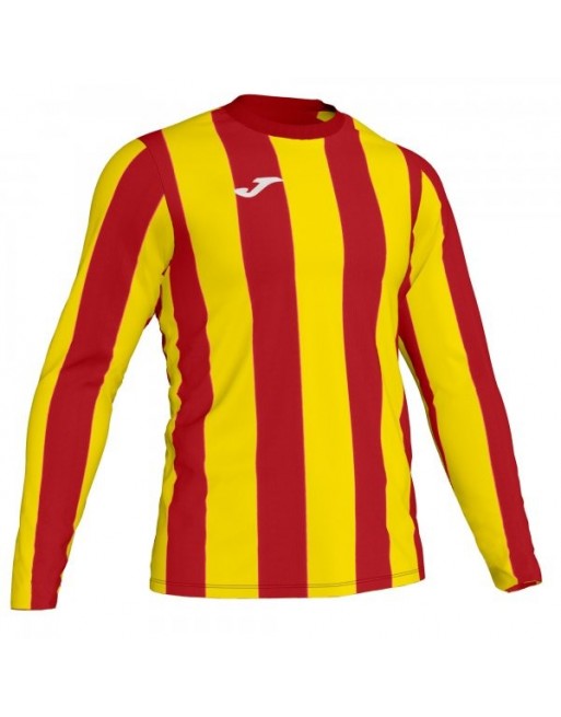 INTER T-SHIRT RED-YELLOW L/S