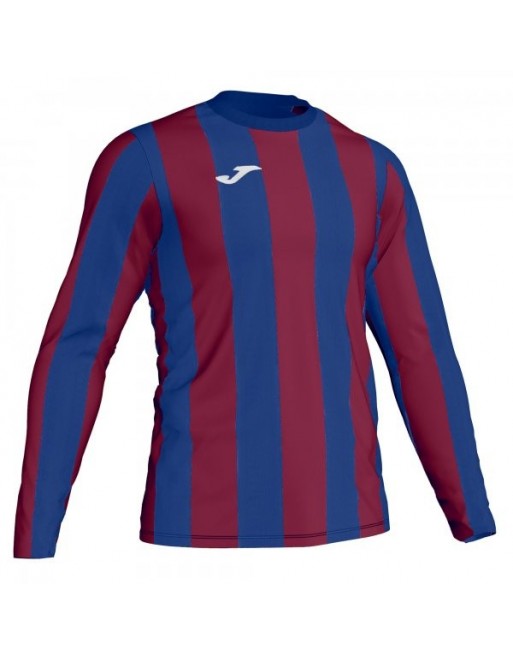 INTER T-SHIRT BLUE-BURGUNDY L/S