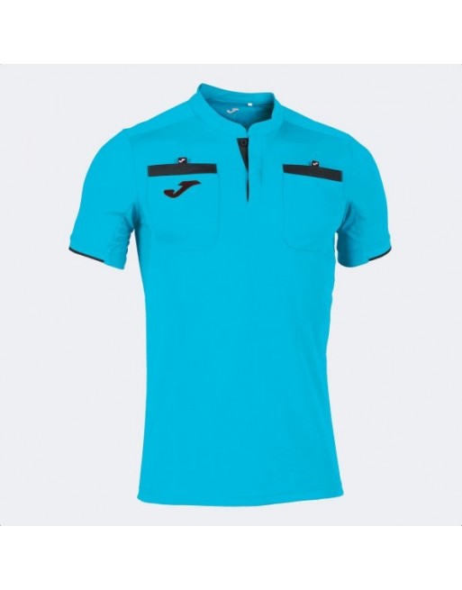 REFEREE SHORT SLEEVE T-SHIRT FLUOR TURQUOISE