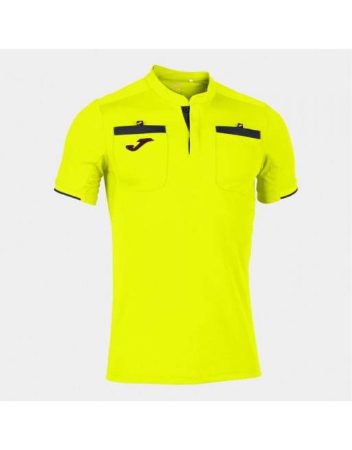 REFEREE SHORT SLEEVE T-SHIRT FLUOR YELLOW