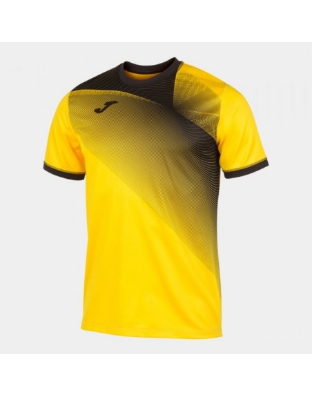 HISPA II T-SHIRT YELLOW-BLACK S/S