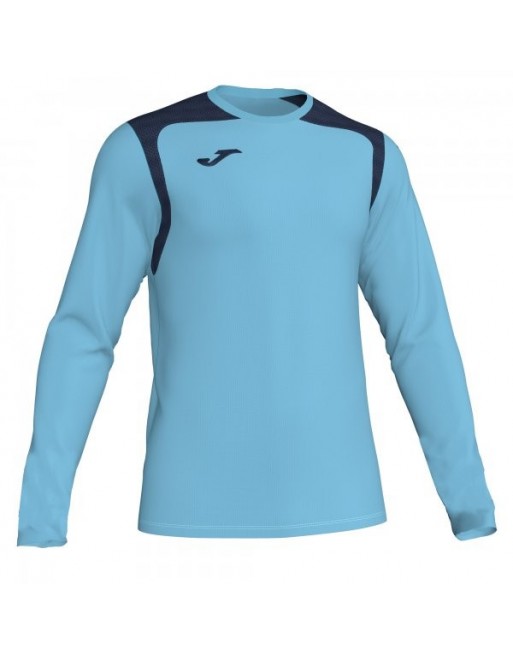 T-SHIRT CHAMPIONSHIP V TURQUOISE-DARK NAVY L/S