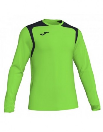 T-SHIRT CHAMPIONSHIP V GREEN FLUOR-BLACK L/S
