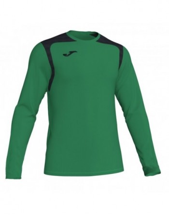 T-SHIRT CHAMPIONSHIP V GREEN-BLACK L/S