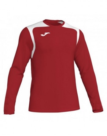 T-SHIRT CHAMPIONSHIP V RED-WHITE L/S