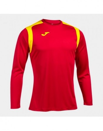T-SHIRT CHAMPIONSHIP V RED-YELLOW L/S