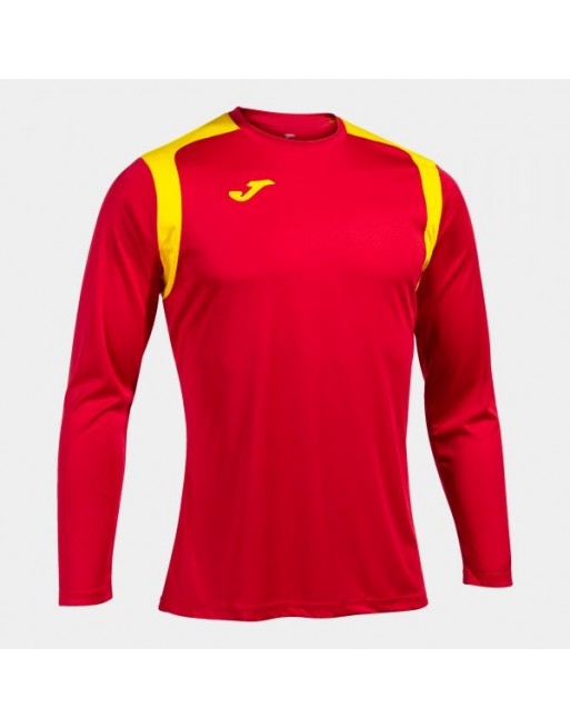 T-SHIRT CHAMPIONSHIP V RED-YELLOW L/S