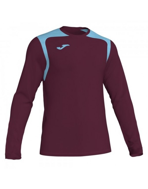 T-SHIRT CHAMPIONSHIP V BURGUNDY-SKY L/S