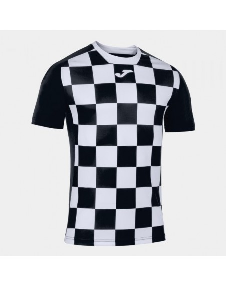FLAG II T-SHIRT BLACK-WHITE S/S