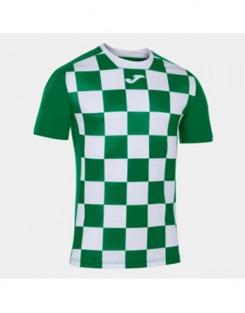 FLAG II T-SHIRT GREEN-WHITE S/S
