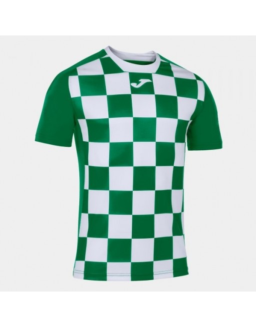 FLAG II T-SHIRT GREEN-WHITE S/S