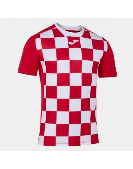 FLAG II T-SHIRT RED-WHITE S/S