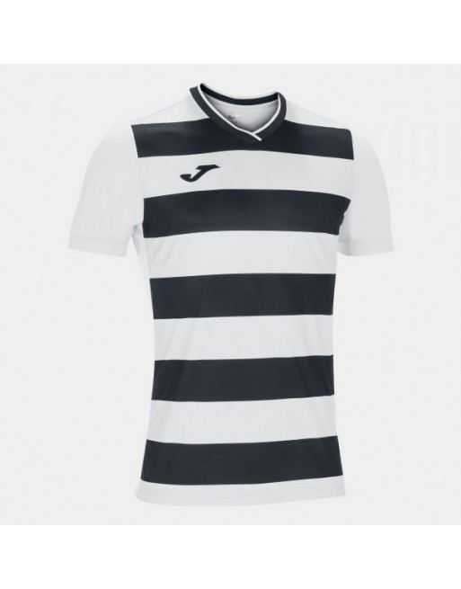 EUROPA IV T-SHIRT WHITE-BLACK S/S