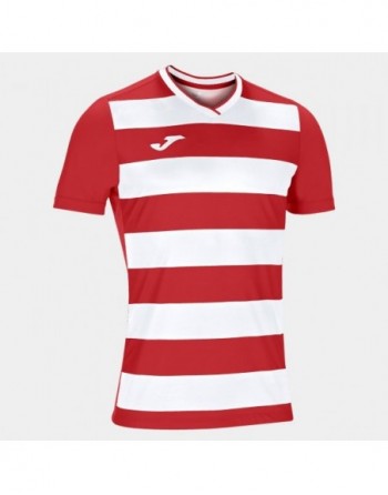 EUROPA IV T-SHIRT RED-WHITE S/S