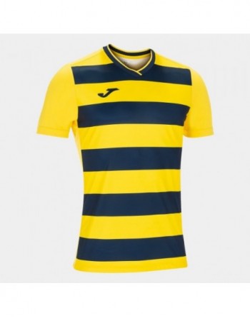 EUROPA IV T-SHIRT YELLOW-DARK NAVY S/S