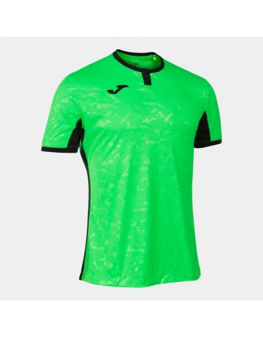 TOLETUM II T-SHIRT FLUOR GREEN-BLACK S/S