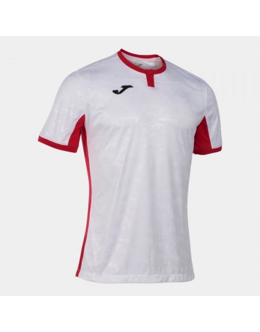 TOLETUM II T-SHIRT WHITE-RED S/S