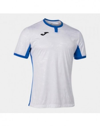 TOLETUM II T-SHIRT WHITE-ROYAL S/S