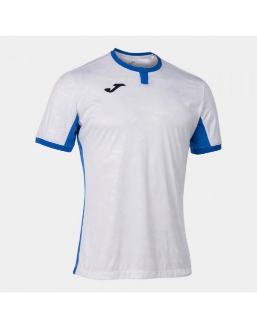 TOLETUM II T-SHIRT WHITE-ROYAL S/S
