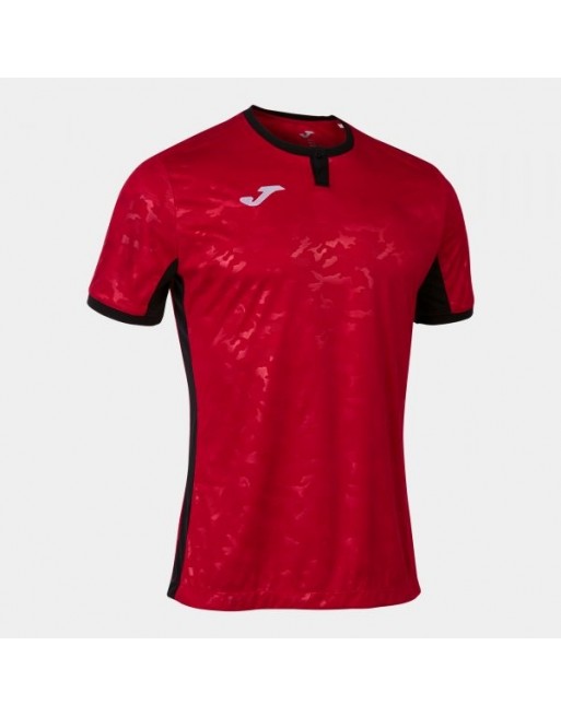 TOLETUM II T-SHIRT RED-BLACK S/S