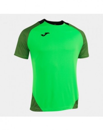 ESSENTIAL II T-SHIRT FLUOR GREEN-BLACK S/S