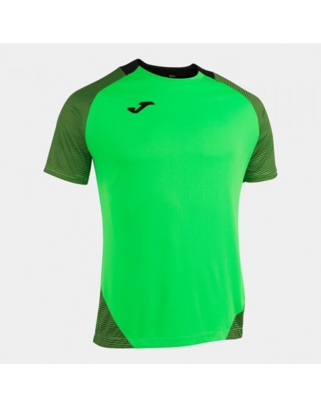 ESSENTIAL II T-SHIRT FLUOR GREEN-BLACK S/S