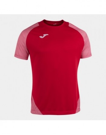 ESSENTIAL II T-SHIRT RED-WHITE S/S