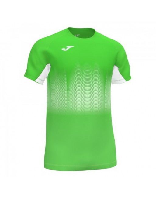 ELITE VII T-SHIRT FLUOR GREEN-WHITE S/S