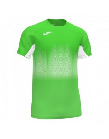ELITE VII T-SHIRT FLUOR GREEN-WHITE S/S