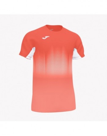 ELITE VII T-SHIRT FLUOR CORAL-WHITE S/S