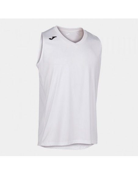 CANCHA III T-SHIRT WHITE SLEEVELESS