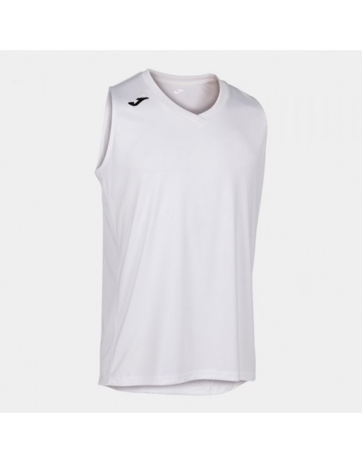 CANCHA III T-SHIRT WHITE SLEEVELESS