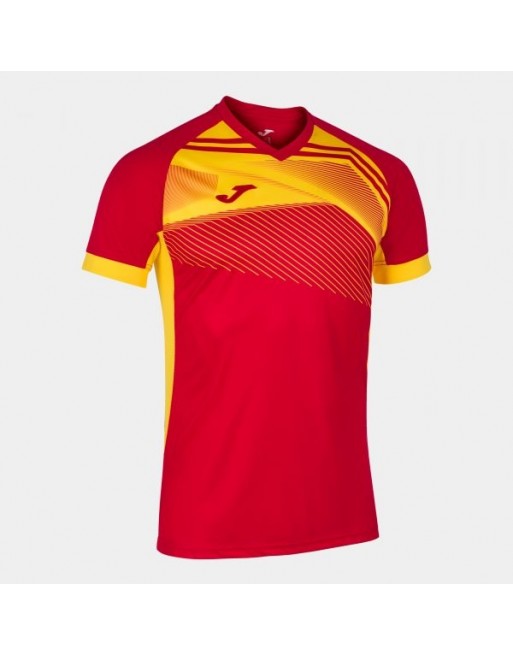 SUPERNOVA II T-SHIRT RED-YELLOW S/S