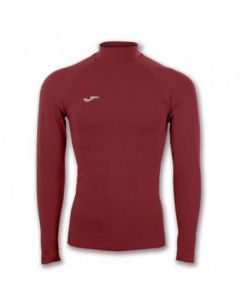 BRAMA CLASSIC SEAMLESS T-SHIRT BURGUNDY L/S