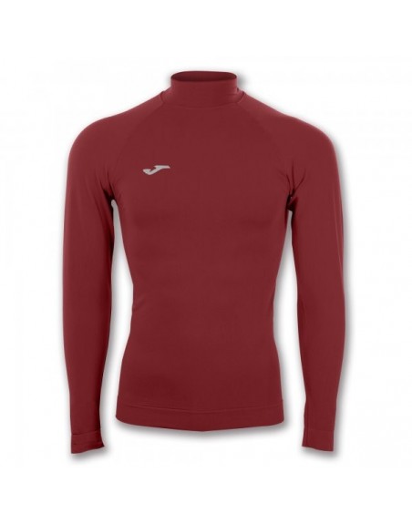 BRAMA CLASSIC SEAMLESS T-SHIRT BURGUNDY L/S