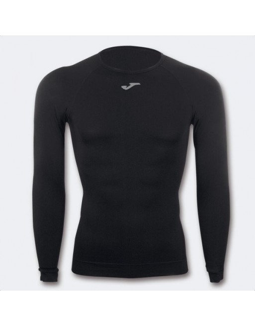 BRAMA CLASSIC SEAMLESS T-SHIRT BLACK L/S