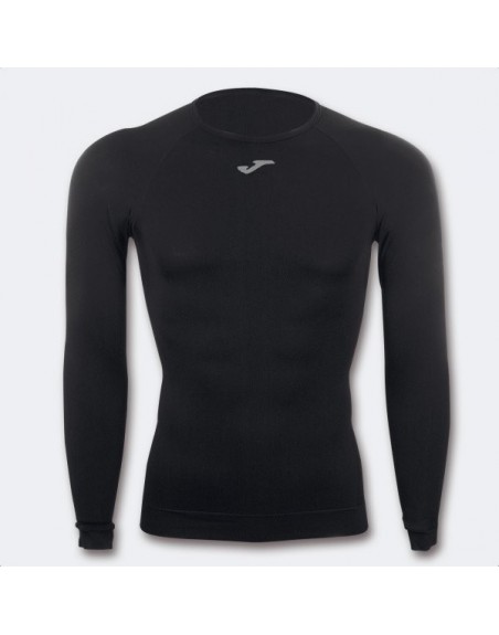 BRAMA CLASSIC SEAMLESS T-SHIRT BLACK L/S