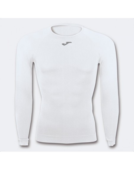 BRAMA CLASSIC SEAMLESS T-SHIRT WHITE L/S