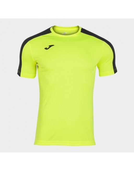 ACADEMY T-SHIRT FLUOR YELLOW-BLACK S/S