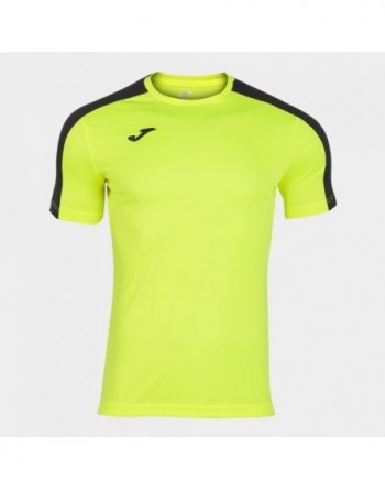 ACADEMY T-SHIRT FLUOR YELLOW-BLACK S/S