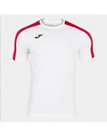 ACADEMY SHORT SLEEVE T-SHIRT WHITE RED