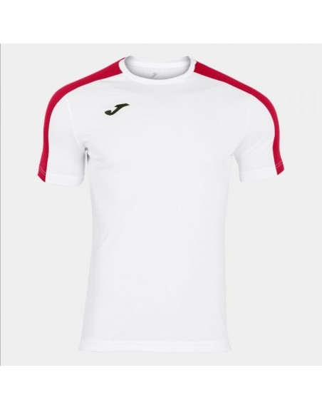 ACADEMY SHORT SLEEVE T-SHIRT WHITE RED