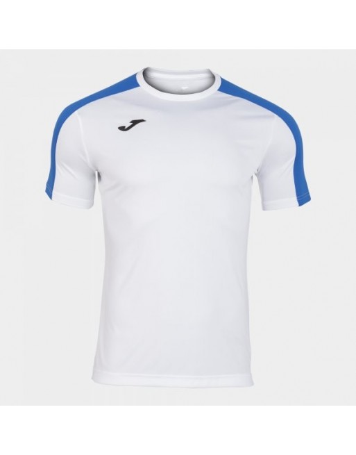 ACADEMY T-SHIRT WHITE-ROYAL S/S