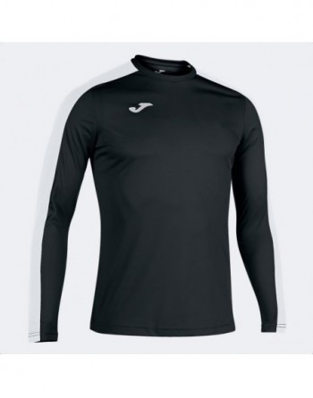 ACADEMY T-SHIRT BLACK-WHITE L/S