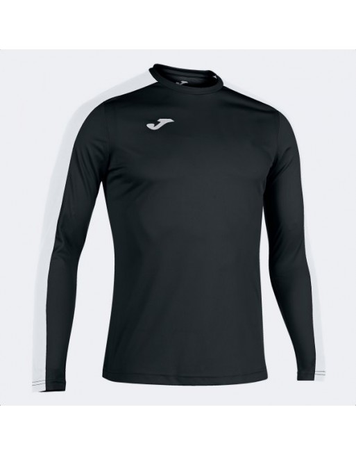 ACADEMY T-SHIRT BLACK-WHITE L/S