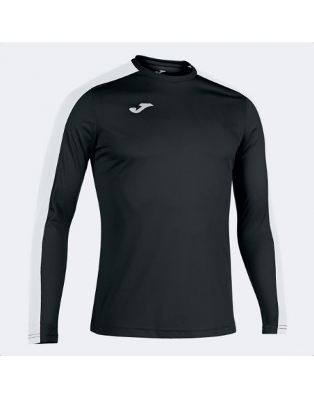 ACADEMY T-SHIRT BLACK-WHITE L/S