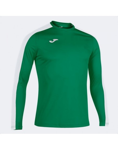 ACADEMY T-SHIRT GREEN-WHITE L/S